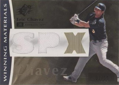 2008 SPx - Eric Chavez #WM-EC