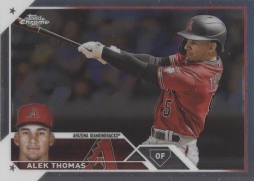 2023 Topps Chrome - Alek Thomas #186