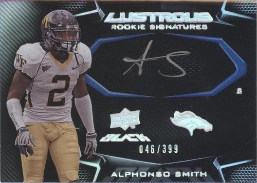 2009 Upper Deck Black Alphonso Smith #130