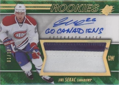 2014-15 SPx - Jiri Sekac #170