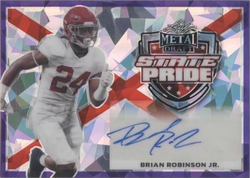 2022 Leaf Metal Draft Brian Robinson Jr. #SP-BRJ