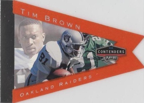1998 Playoff Contenders Tim Brown #67