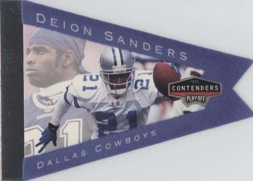 1998 Playoff Contenders Deion Sanders #22