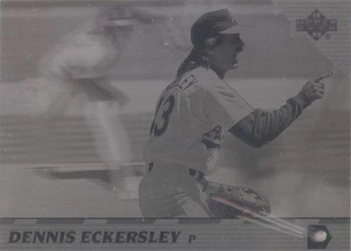 1992 Upper Deck Team MVP Holograms - Dennis Eckersley #19