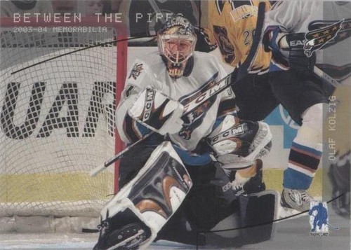 2003-04 In the Game Be A Player Memorabilia - Olaf Kolzig #149