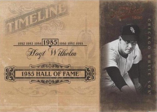 2004 Playoff Prime Cuts II - Hoyt Wilhelm #TL-41