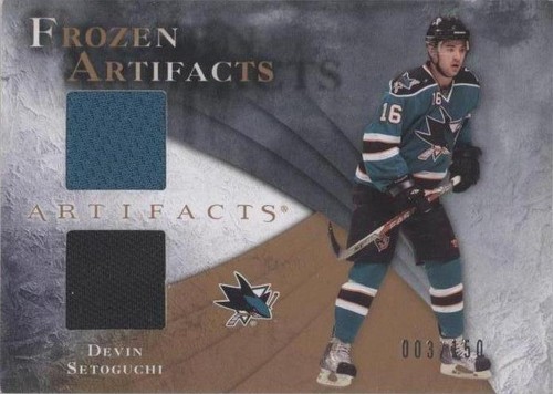 2010-11 Upper Deck Artifacts - Devin Setoguchi #FA-DS