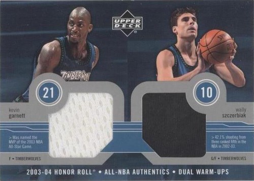 2003-04 Upper Deck Honor Roll - Kevin Garnett/Wally Szczerbiak #KG/WS