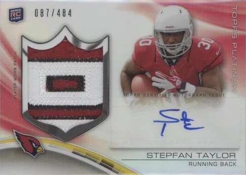 2013 Topps Platinum Stepfan Taylor #ARP-ST