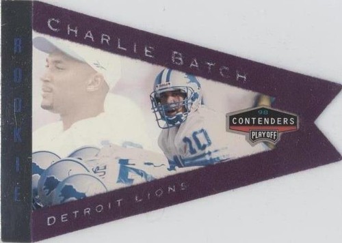 1998 Playoff Contenders Charlie Batch #32