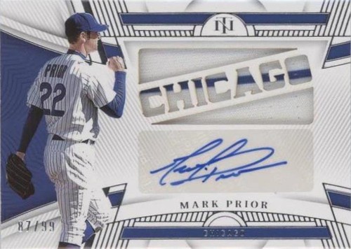 2023 Panini National Treasures - Mark Prior #DMS-MP