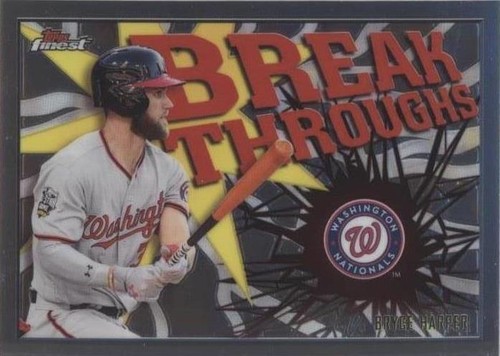 2017 Topps Finest - Bryce Harper #FB-BH