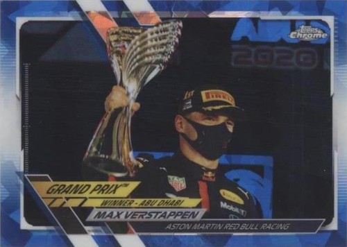 2021 Topps Chrome Sapphire Edition Formula 1 - Max Verstappen #154