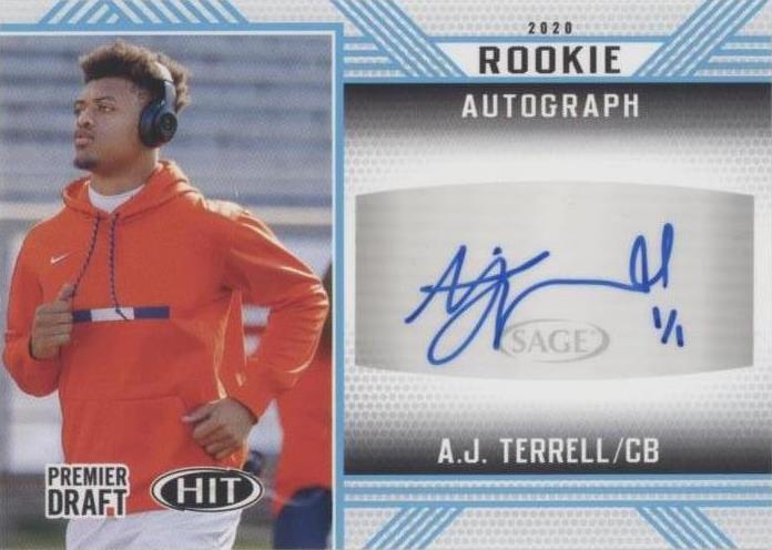 2020 Sage Hit A.J. Terrell #A69