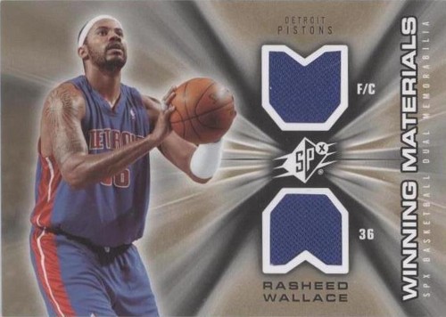 2006-07 SPx - Rasheed Wallace #WM-RW