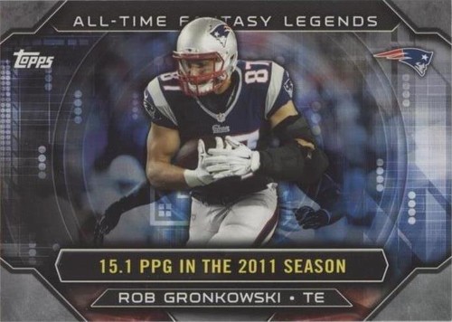 2015 Topps Rob Gronkowski #ATFL-RG