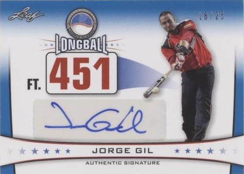 2013 Leaf Power Showcase - Jorge Gil #LBA-JG1