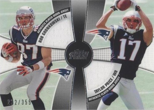 2010 Topps Prime Rob Gronkowski Taylor Price #2QR-GP