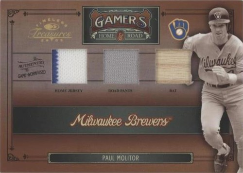 2005 Donruss Timeless Treasures - Paul Molitor #G-4