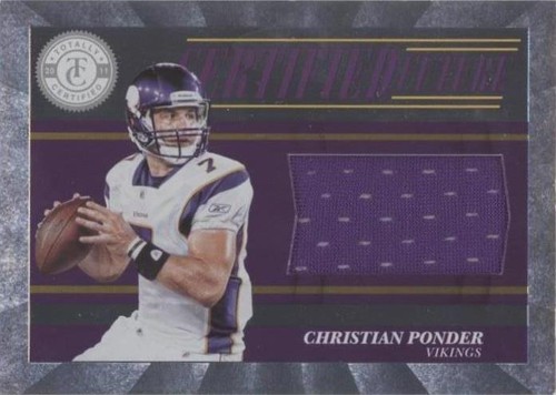 2011 Panini Totally Certified Christian Ponder #12