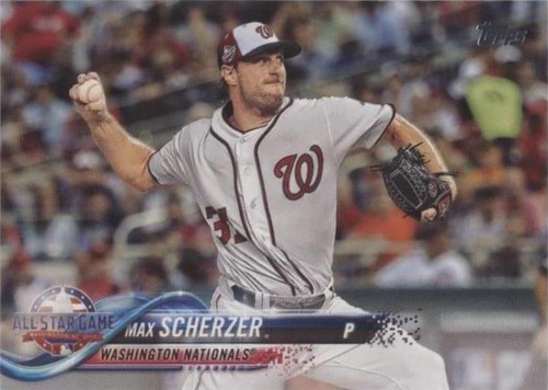 2018 Topps Update Series - Max Scherzer #US214