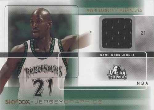 2004-05 Skybox Autographics - Kevin Garnett #J-KG