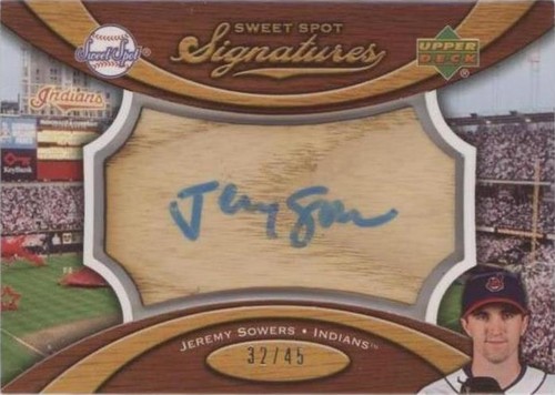 2007 Sweet Spot - Jeremy Sowers #SS-JS