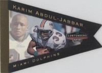 1998 Playoff Contenders Karim Abdul-Jabbar #49