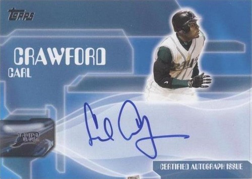 2005 Topps - Carl Crawford #TA-CC