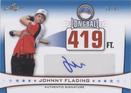 2013 Leaf Power Showcase - Johnny Flading #LBA-JF1