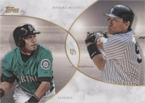 2020 Topps On Demand Dynamic Duals - Hideki Matsui Ichiro Suzuki #22