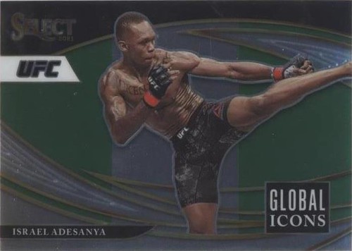 2021 Panini Select UFC - Israel Adesanya #11