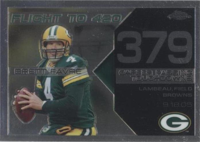 2008 Topps Chrome Brett Favre #BFC-379