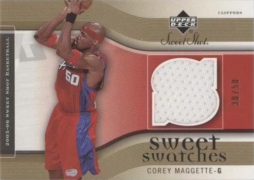 2005-06 Upper Deck Sweet Shot - Corey Maggette #SW-CM