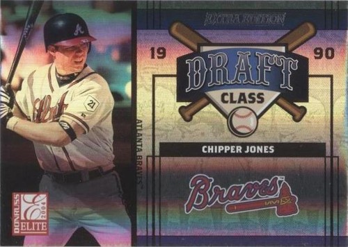 2004 Donruss Elite Extra Edition - Chipper Jones Mike Mussina #DC-17