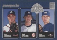 2001 Topps Opening Day - Ben Sheets David Walling Scott Sobkowiak #153