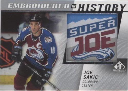 2021-22 Upper Deck SP Game Used - Joe Sakic #67