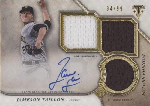 2017 Topps Triple Threads - Jameson Taillon #RPA-JT