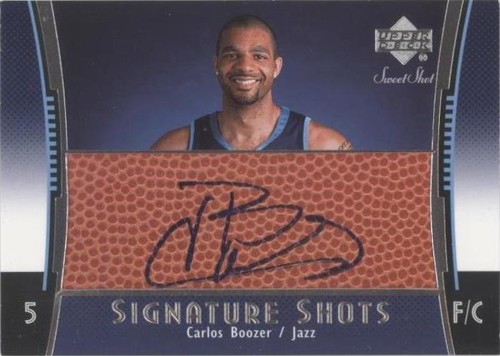 2004-05 Upper Deck Sweet Shot - Carlos Boozer #SS-CB