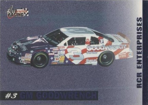 1996 Score Board Autographed Racing - Dale Earnhardt #25