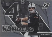2022 Panini Zenith Derek Carr #BN-DC
