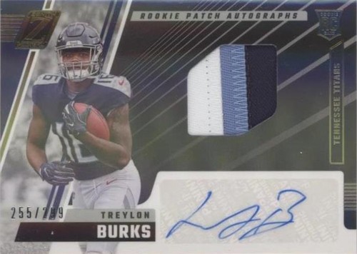 2022 Panini Zenith Treylon Burks #212