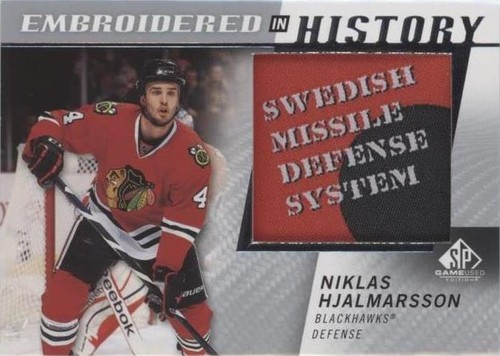 2021-22 Upper Deck SP Game Used - Niklas Hjalmarsson #53
