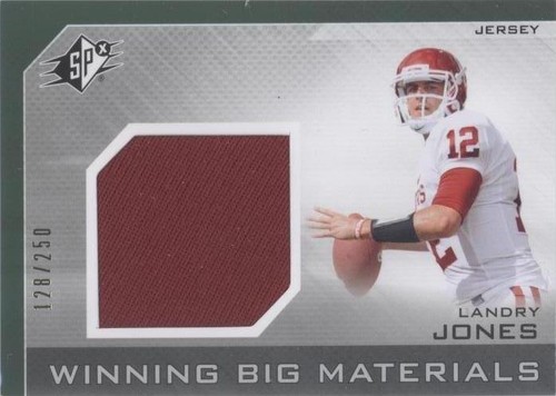 2013 SPx Landry Jones #WB-LJ
