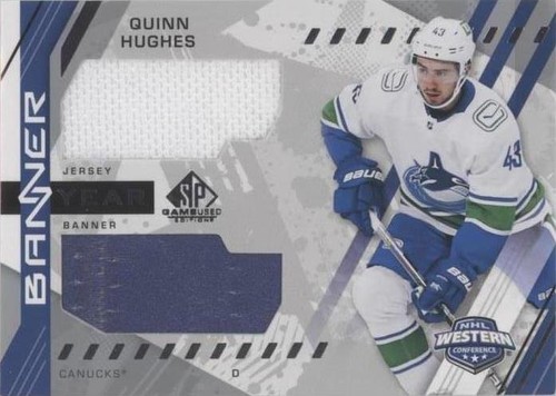 2021-22 Upper Deck SP Game Used - Quinn Hughes #BYA-QH