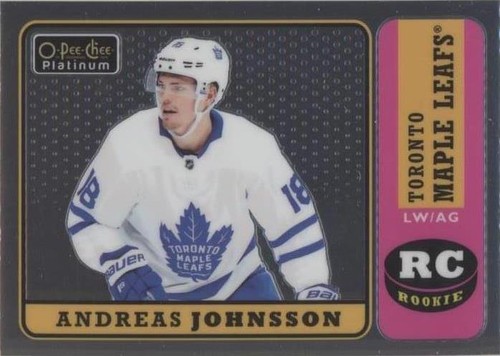 2018-19 O-Pee-Chee Platinum - Andreas Johnsson #R-98