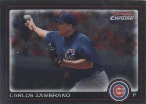 2010 Bowman Chrome - Carlos Zambrano #140
