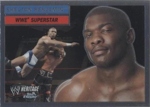 2006 Topps Chrome WWE Heritage - Shelton Benjamin #44