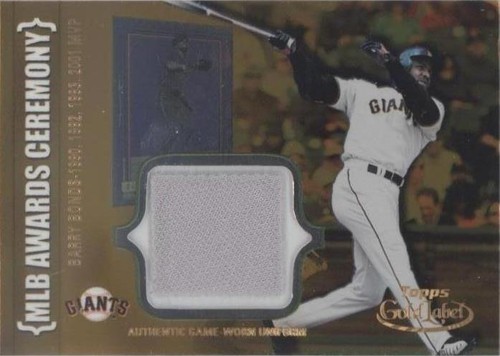 2002 Topps Gold Label - Barry Bonds #ACR-BB1