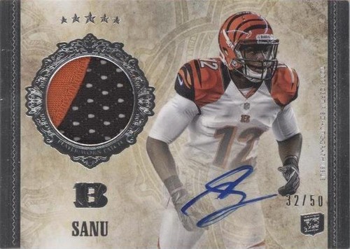 2012 Topps Five Star Mohamed Sanu #167